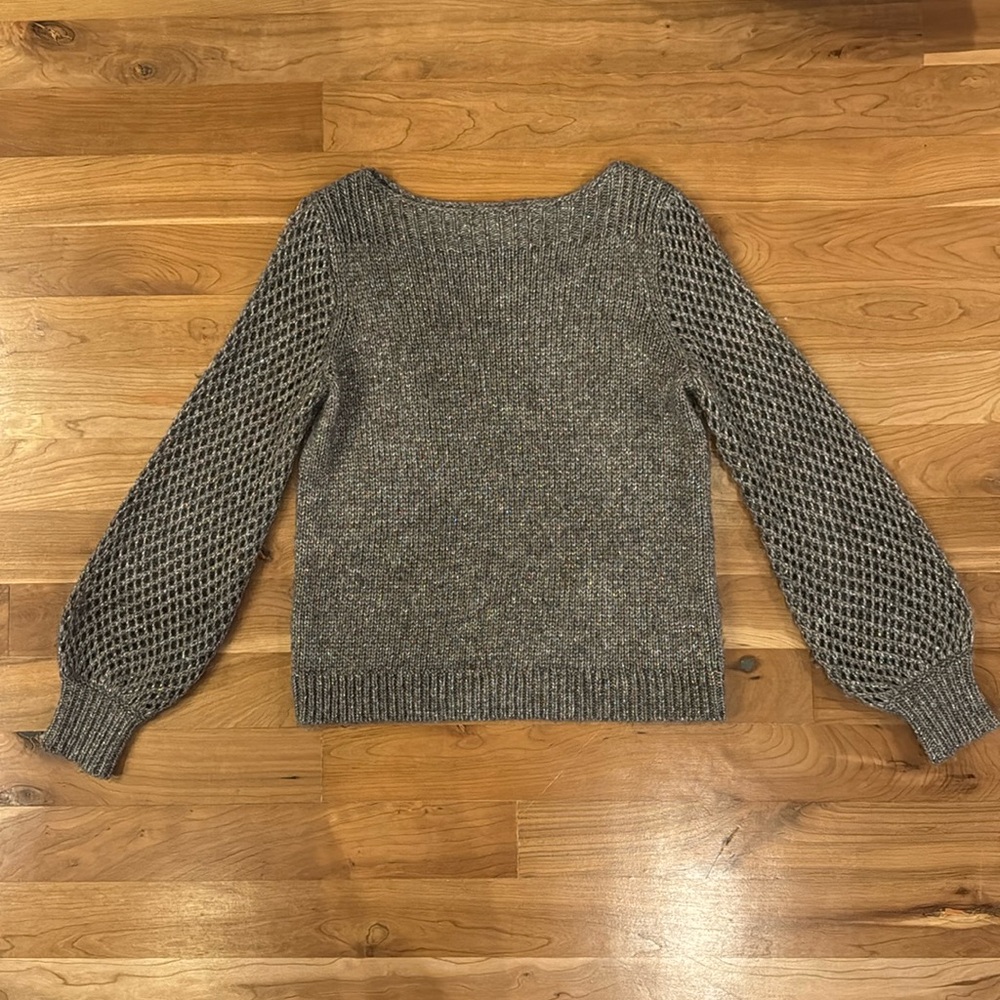 Silver sparkly sweater